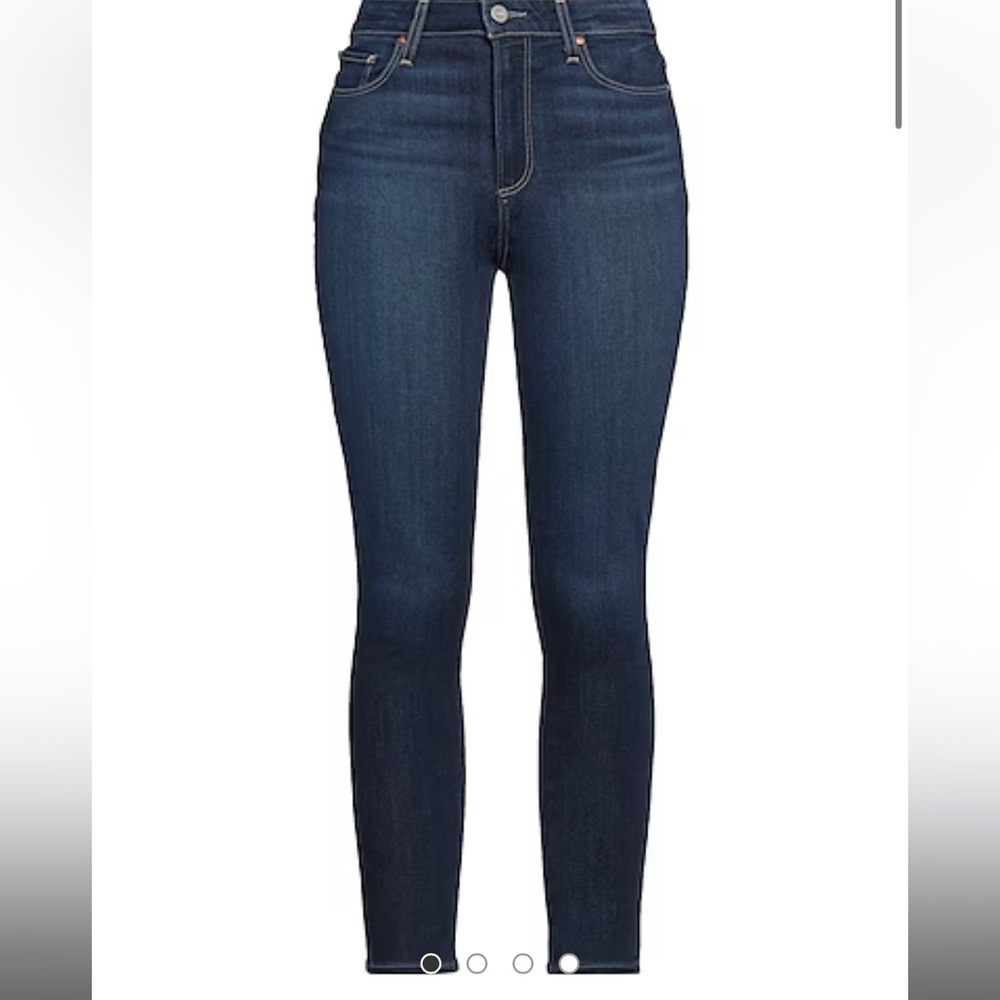 Paige dark wash skinny  jeans